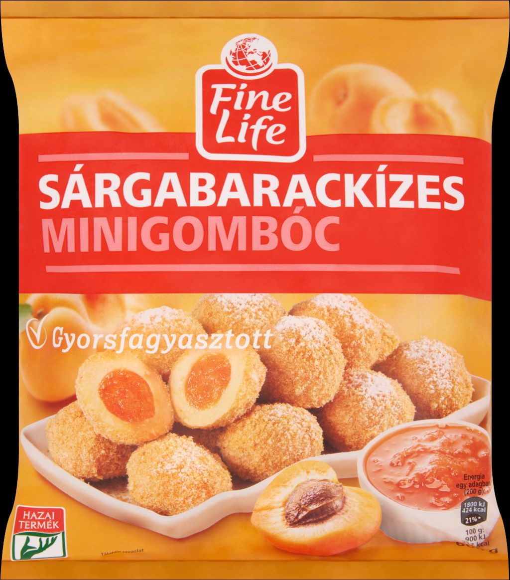 Fine Life Sárgabarackízes  mini gombóc